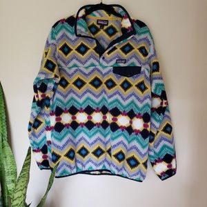 Patagonia Synchilla Snap Tee Unique Pull over L